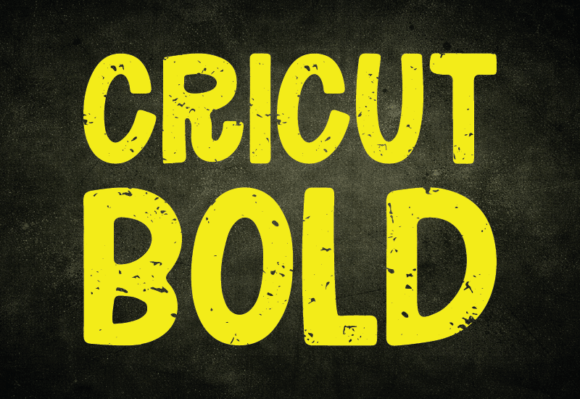 Cricut Bold Font for Business Branding