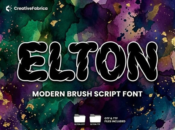 Elton Font: Bold & Memorable