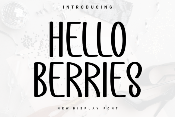 Hello Berries Font