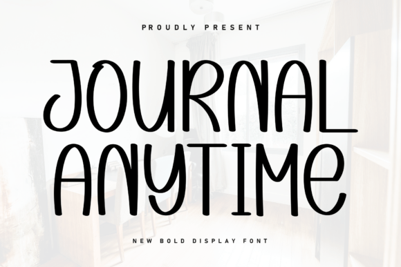 Journal Anytime Font for Creative Makers