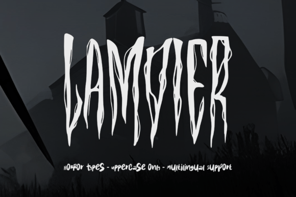 Lamvier: A Scary Font for Bold Web Design