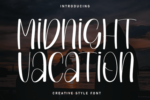Midnight Vacation Font for Creative Projects