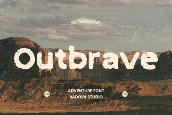 Outbrave Font for Bold Web Design
