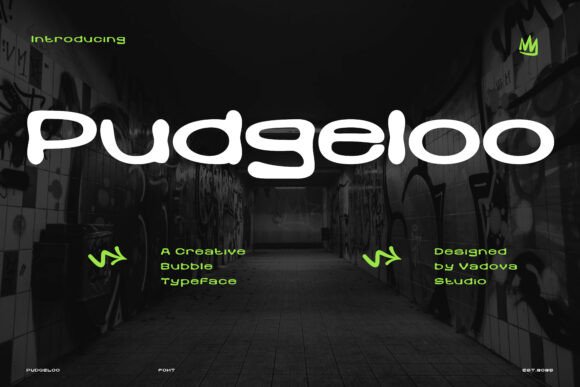 Pudgeloo Font for Business Branding
