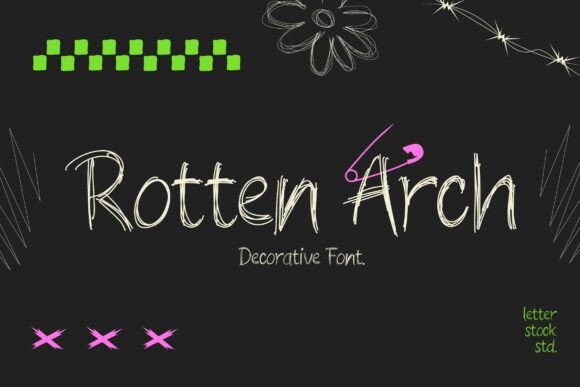 Rotten Arch Font for Bold Branding