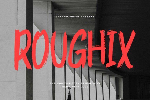 Roughix Font: Handwritten Elegance