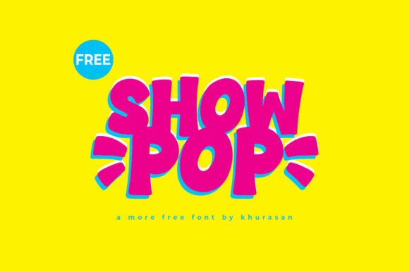 Showpop Font for Web Design