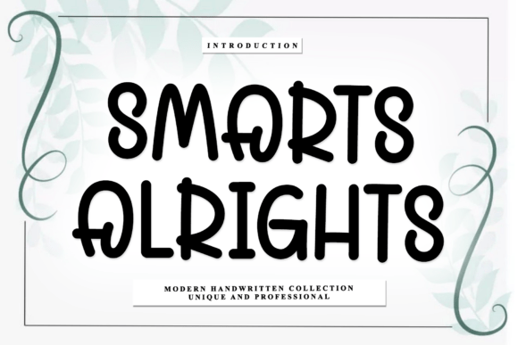 Smarts Alrights Font for Business Branding