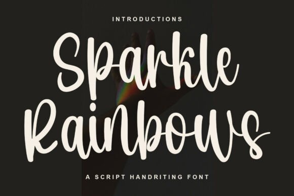 Sparkle Rainbows Font