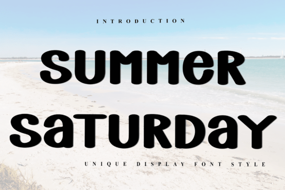 Summer Saturday Font