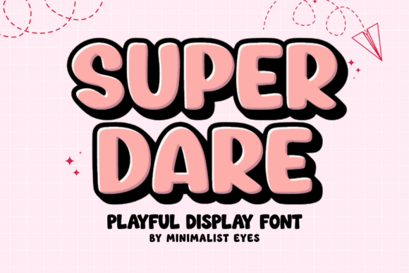Super Dare Font for Creative Brands