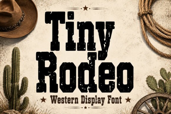 Tiny Rodeo Font for Bold Design