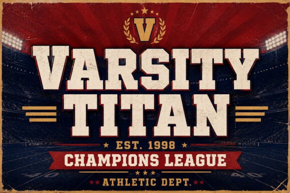 Varsity Titan Font